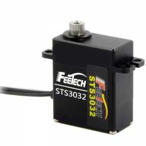 FEETECH STS3032 6V 4.5KG.CM Plastic Case Metal Gear Magnetic Encoder Double shaft TTL Serial Bus Servo