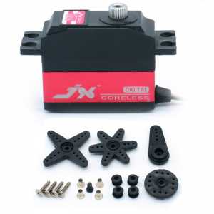JX servo PDI-2506MG 25g Metal Gear digital coreless Servo Motor with servo arm for RC 450 500 Helicopter Fixed-wing Airplane