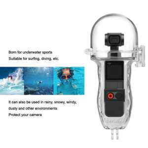 Sunnylife Sport Camera 60 Meters Waterproof Case Diving Shell Housing Depth Protective Camera for OSMO POCKET Accessories