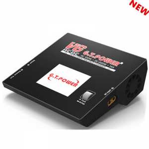 G.T. Power V6 AC 100W DC 200W 14A 100-240V Intelligent Balance Charger for NiCd/NiMH LiPo LiFe LiIo LiHV Pb (Lead-acid) Batterys