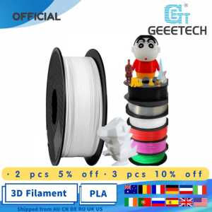 Geeetech 1kg 1.75mm PLA Filament 3d print Vacuum Packaging Overseas Warehouses A Variety of Colors for 3D Printer Filament PLA