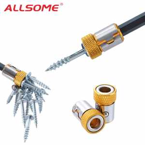 6.35mm Magnetizer Ring S2 Alloy Steel Screwdriver Magnetic Ring Removable Bit Magnetizer For Hex Shank Electric Screwdriver