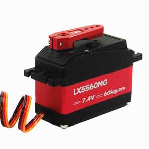 Waterproof 60kg high torque LX5560MG SSG metal gear Digital Servo with 18T Arm for 1/5 Redcat Baja RC Car servo Robot ds5160