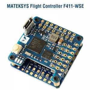 NEW Matek Wing F411-WSE Compact Flight Controller PDB 6~30V (2~6S LiPo) & BEC 5V output for iNAV FPV Racing Drones Controller