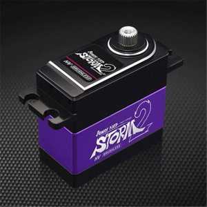 POWER HD STORM-2 1520us / 333hz brushless 37KG large torque metal gear digital servo/ The more oil 1/8 Brushless Set