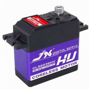 JX CLS6036HV 36kg 180 degree Aluminium Shell Metal gear High Voltage Coreless Digital Servo for RC Helicopter RC Plane Car Boat