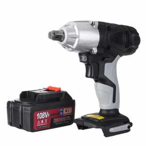 ALLSOME 108VF Cordless Electric Impact Wrench Socket Wrench 12800mAh Li-ion Battery Hand Drill Installation HT2958