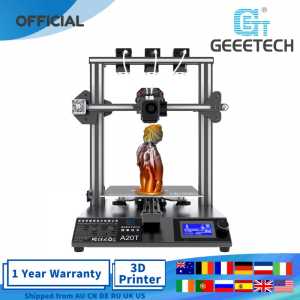Geeetech 3D Printer A20T 3 in 1 out Mix-color 3D Printe Upgrade GT2560 V4.0  Motherboard Power Failure Printing  LCD2004 FDM CE