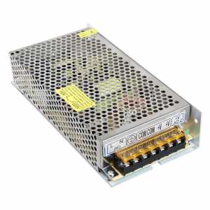 110V-220V Adjustable Input Switching Power Supply S-180-12 for LED Strip light, 3D Printer Output 12V/ 0-15A