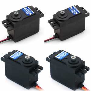 JX PDI 5521MG 20KG High Torque Metal Gear Digital standard  Servo brushed motor For RC Model Airplane Helicopter Glider Car