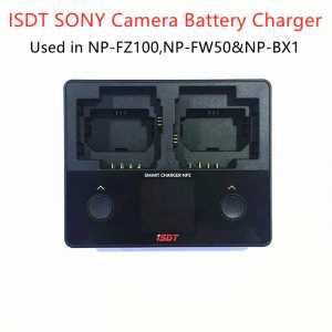 ISDT NP2 18W DC Dual Channel IPS LCD Camera Charger for Sony NP-FZ100 NP-FW50 NP-BX1 Battery For Rc Battery