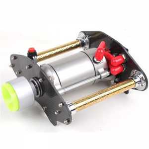 New Version 12V 120KG.cm CNC Terminator Starter 1000rpm for 80CC-250CC twin cylinder RC Gas Airplane,CNC Carbon Fiber frame