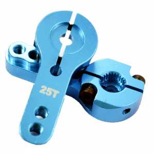 High Quality 25T Half Size Metal Servo Arm for RC Servo jx DC5821LV BLS-HV7132MG LX3125 20kg servo parts