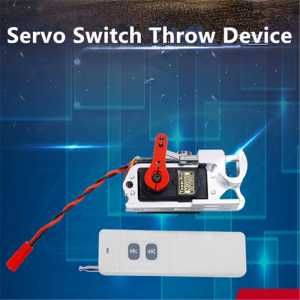 Large Torque Remote Control Servo Parabolic Switch Aerial Throw Device Servo Dispensers W/ 433Mhz Remote controller for RC Drone
