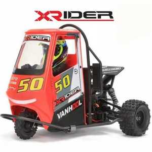 RC Car Remote Control CarTorque Metal Servo 2.4G X-Rider 1/8 Piaggio Ape 1:8 3WD Kids Battery Powered Drift Cars RTR