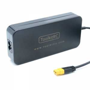 ToolKitRC ADP-180MB AC100-240V 180w 19.5V Power Supply Adapter with XT60 Output for LiPo Battery compatibl iSDT G.T Hota Charger
