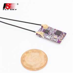 2pcs/Lot Flysky FS-X14S 2.4G PPM i-BUS S-BUS 14CH Dual Antenna One way Receiver For RC Drone FS-NV14 FS-I6X FS-I6 I6S I6X