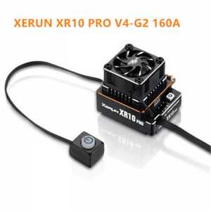 Hobbywing XeRun XR10 PRO G2 160A brushless sensored Competition ESC 2-3s LiPo for RC 1/10 1/12 Touring Cars & Buggies for Racing