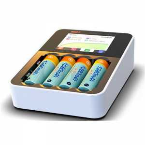 Hot sell ISDT C4 8A Touch Screen Smart Battery Charger With USB Output and Color Display For 18650 26650 AA Battery