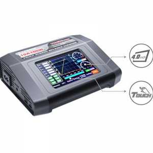 G.T Power TD610 PRO DC 10V-18V Input 100W 10A HD Colorful Touch Screen Battery Charger Discharger for 1-6S LiPo Lilon LiFe LiHV