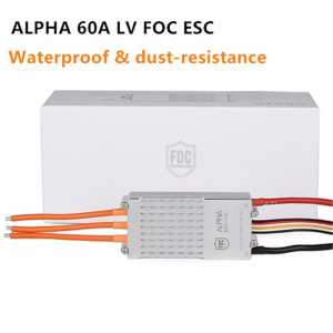 T-MOTOR ALPHA 60A LV 500Hz 6S FOC IP55 Waterproof & dust-resistance Brushless ESC efficient cooling compatible U8 II KV190 motor