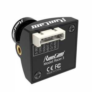 RunCam Racer 3 DC 5-36V Mini FPV Camera CMOS 1000TVL Super WDR 6ms Latency 1.8mm/2.1mm for FPV Racing Drone RC Plane
