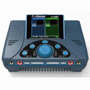 iCharger 308 DUO 1.2A 2x 8S 30A 1300W Balance Charger/ Discharger 2.8-inch LCD screen with CB1010-XH & EH balance boards