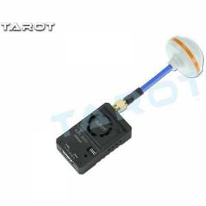 Tarot TL300N4 5.8G 32CH 1000mW Wireless AV Transmitter with Aluminum Case + Mushroom Antenna Sender Set