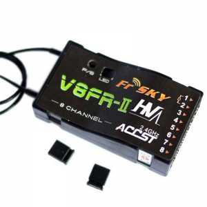 FrSky V8FR-II 2.4G 8 Channel Receiver HV Version 3~16V full range 1.5km for Radio Transmitter Multi Rotor Parts