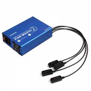 AC 110-240V Input 6-IN-1 Battery Charger with 5V 2A USB Super Charging Station housekeeper for DJI MAVIC 2