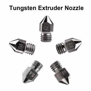 CREALITY 3D Printer Parts 5pcs/Lot Tungsten 3D Printer Extruder Nozzle Mix Size 0.2mm 0.3 mm 0.4mm 0.5mm 0.6mm