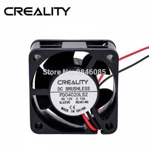 Factory Supply Creality 3D Printer Parts CR-10 4020 Back Mainboard Fan 4020 12V DC Cooler Small Cooling Fan