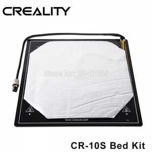 Shipping DHL/Fedex Creality 3D Heated bed plate for CREALITY 3D CR-10/CR-10S/S4 Size 300/400 Cable Installed Well
