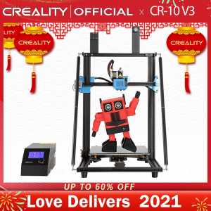 CREALITY 3D CR-10 V3 Printer TMC2208 Silent Mainboard Resume Printing,BL touch Optional(Not pre-installed)