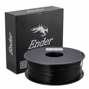 Black Color Ender 3D PLA Printer Filament 1.75mm 1kg/Roll 2.2lb Spool with CE Certification