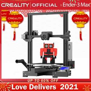 CREALITY 3D Ender-3 Max Mainboard With Silent TMC2208 Stepper Drivers New Glass Bed