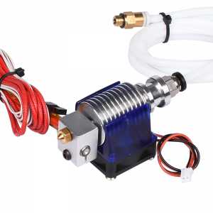 3D-V6 HotEnd Full Kit - 1.75mm  0.2mm/0.3mm/0.4mm/0.5mm of nozzles 12V Bowden for RepRap  3D Printer Extruder j-head