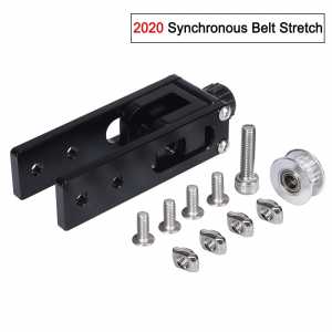 Upgrade kits 2020 aluminum Profile X-axis V-Slot Synchronous Belt Stretch Straighten Tensioner 3D Printer Parts For Tronxy X3