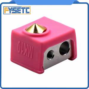 1pc MK10 Pink Silicone Sock instead Ceramic Insulation For Wanhao i3 QIDI TECH  SILICONE HEATER BLOCK COVER