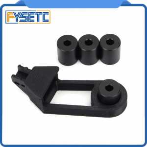Solid Spacer With Y axis Wire Retrain CR-10 Aluminum Solid Bed Mount Strain Relief Bracket For CR-10/ CR10S 3D Printer Parts