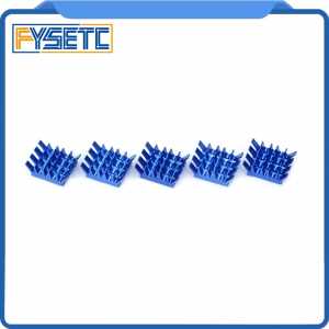 5pcs Raspberry Pi Spiky Heatsinks Cooler Aluminum With Adhesive Heat Sink For Cooling Raspberry Pi 3 / 2 Model B