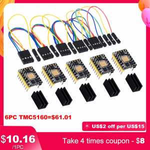 BIGTREETECH TMC5160 V1.2 Stepper Motor Driver High Power 3D Printer Parts For BTT SKR V1.3 PRO SKR V1.4 Turbo TMC2209 Mini E3