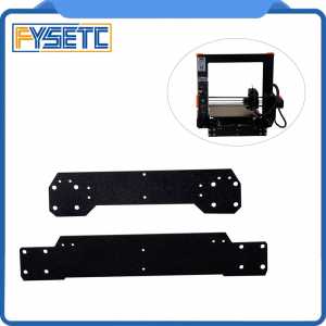 Cloned Original Prusa i3 MK3 Aluminum Alloy Front With Rear Plate Set For Prusa i3 3D Printer Parts