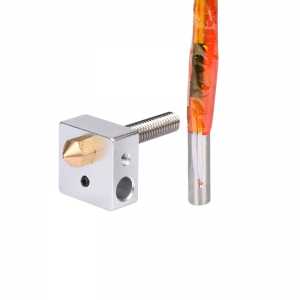 BIQU 3D printer parts MK8 Extruder hot end kit 0.4mm nozzle heating MK8 Extruder hot end DIY Accessories