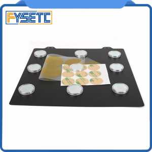 220X220mm Double Sided Textured PEI Spring Steel Sheet + Magnet Being Magnetic Hot Bed Build Plate For Ender 5 Anet A8