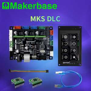 Makerbase MKS DLC  GRBL OFFLINE  Laser CNC Control Board TFT35 TFT24 Touch Screen Replace Shield v3 UNO R3 Expansion Plate