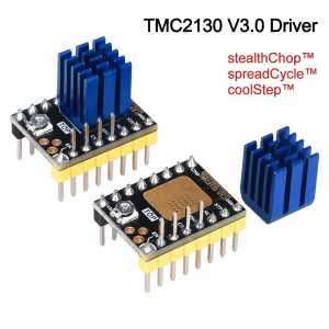 BIGTREETECH TMC2130 V3.0 SPI Stepper Motor Driver Silent 3D Printer Parts vs TMC2209 TMC2208 A4988 SKR V1.3 Pro MKS GEN L Board