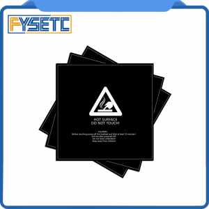 1pc 200x200mm black Frosted Heated bed Wanhao For i3 3D Printer Sticker Build Sheet build plate tape with 3M Backing