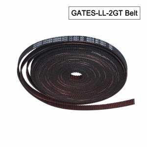 High Quality GATES-LL-2GT GT2 Open Timing Belt synchronous belt 6MM 10MM wear resistant 3D Printer Parts for Ender3 cr10 Anet