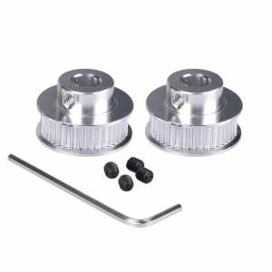 3D Printer Parts GT2 Timing Pulley Alumium Bore 30 36 40 Teeth 5/6.35/8mm for width 6mm belt for GT2 Belt